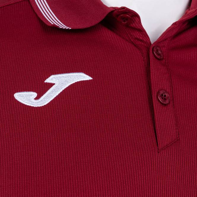 polo tişört kısa kollu kampüs iii Joma bordo erkekler 0RJD2884