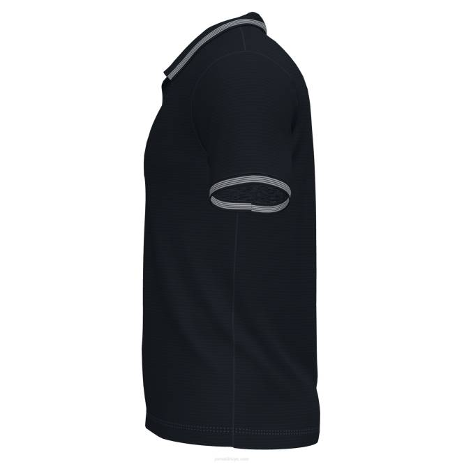 polo tişört kısa kollu kampüs iii Joma siyah erkekler 0RJD1302