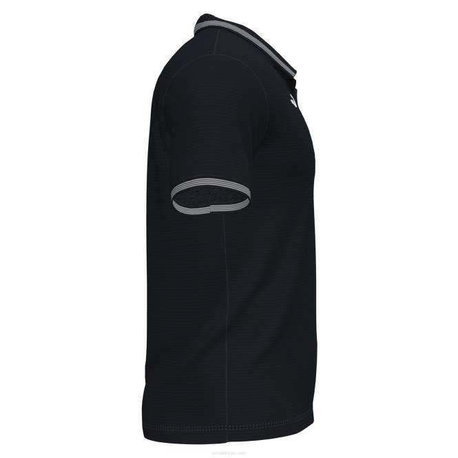 polo tişört kısa kollu kampüs iii Joma siyah erkekler 0RJD1302