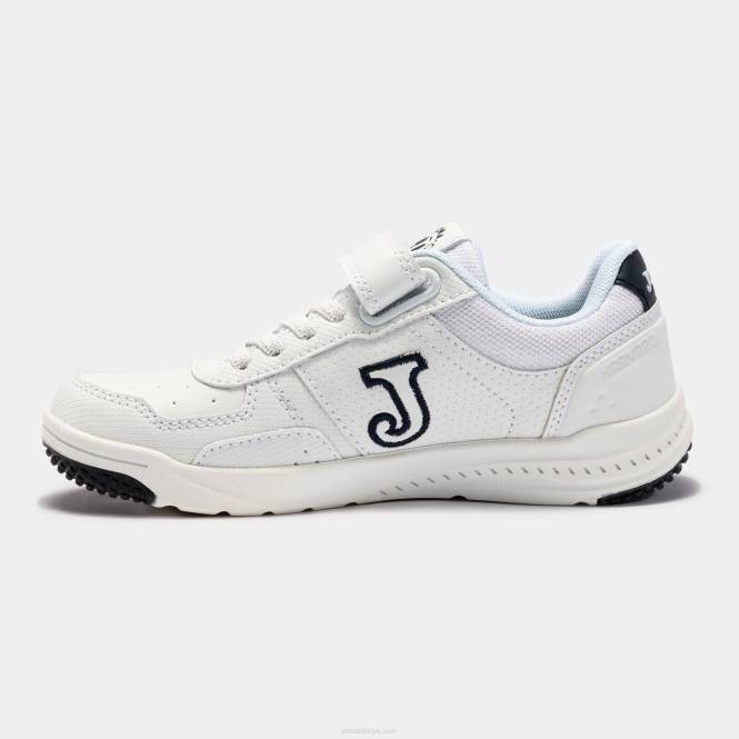 rahat ayakkabılar harvard 22 junior Joma beyaz lacivert0RJD2743