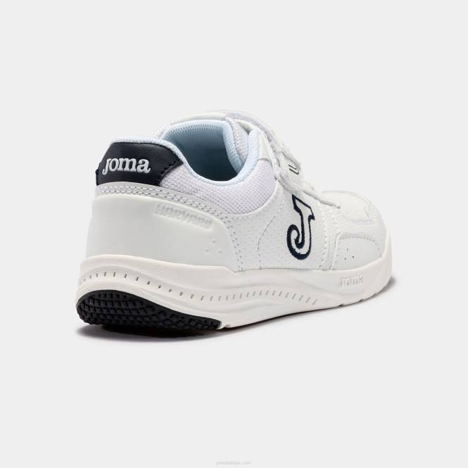 rahat ayakkabılar harvard 22 junior Joma beyaz lacivert0RJD2743