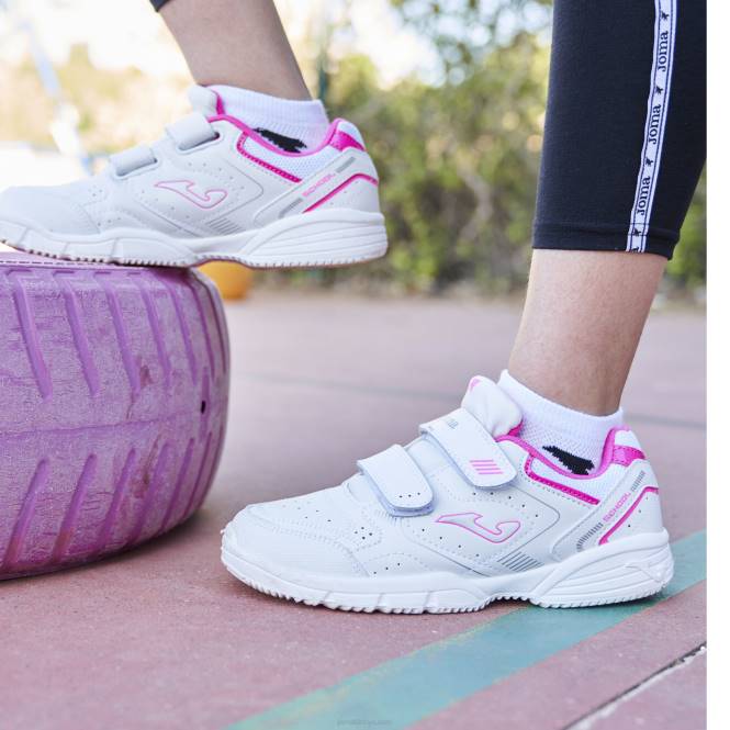 rahat ayakkabılar okul 21 genç Joma beyaz fuşya0RJD2774