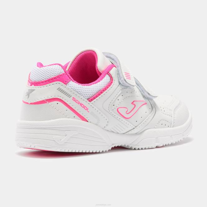 rahat ayakkabılar okul 21 genç Joma beyaz fuşya0RJD2774