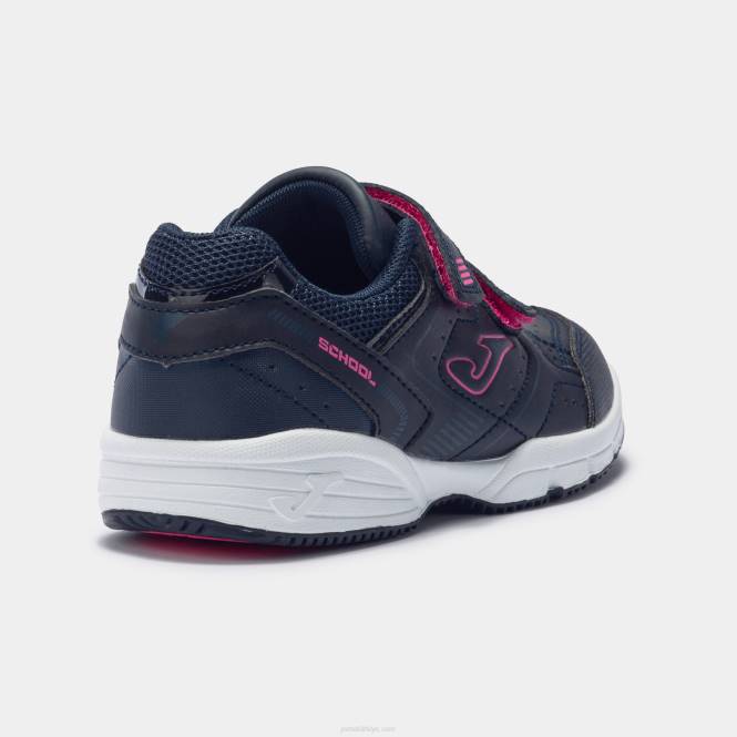 rahat ayakkabılar okul 22 genç Joma lacivert fuşya0RJD2763