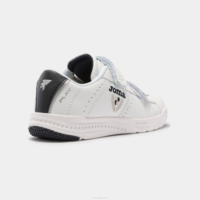 rahat ayakkabılar play 21 junior Joma beyaz lacivert0RJD4098