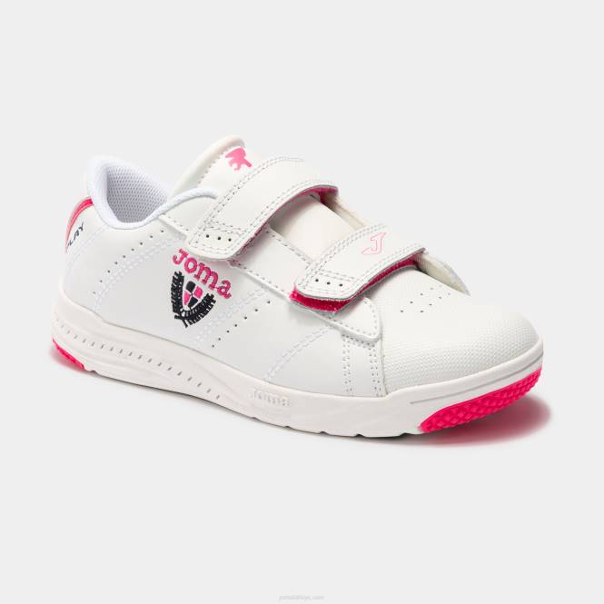 rahat ayakkabılar play 22 junior Joma beyaz fuşya0RJD4079