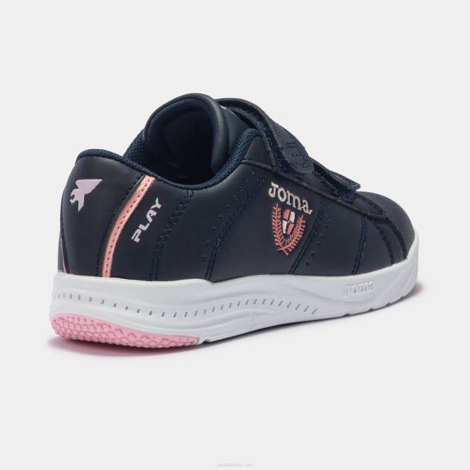 rahat ayakkabılar play 22 junior Joma lacivert pembe0RJD2800