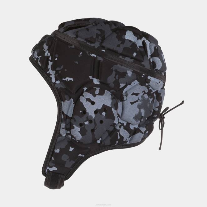 rugby emniyet kaskı koruyun Joma siyah koyu gri0RJD3911