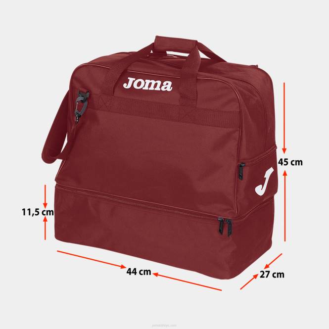 spor çantası eğitimi iii Joma bordo0RJD1252