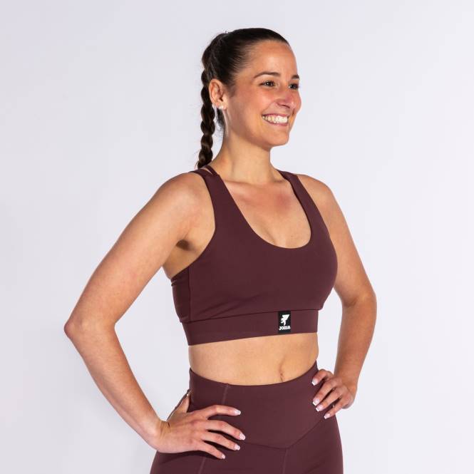 sporcu sütyeni defne Joma bordo kadınlar 0RJD1941
