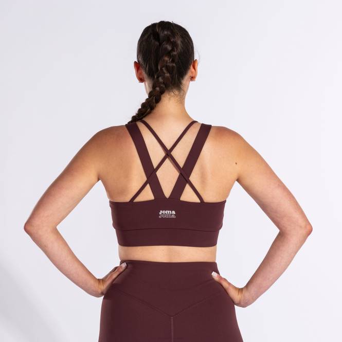 sporcu sütyeni defne Joma bordo kadınlar 0RJD1941