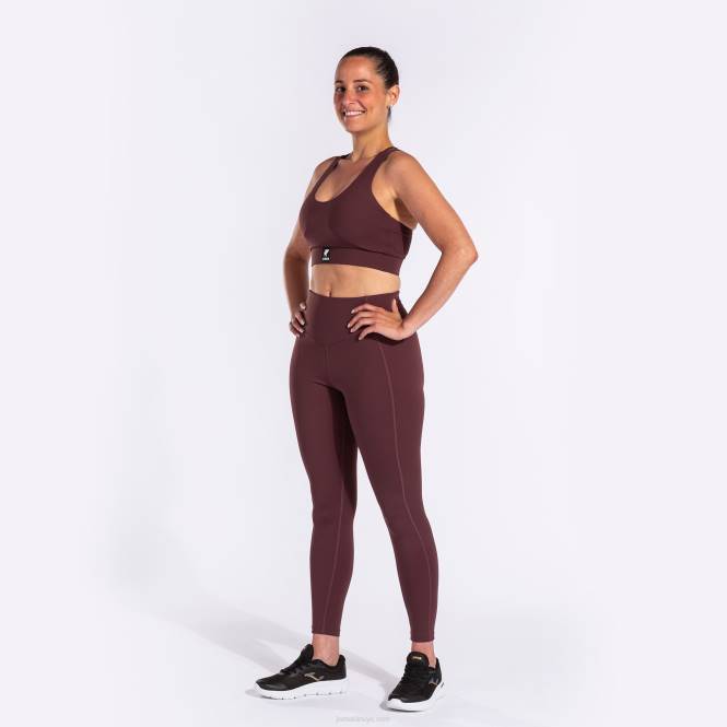 sporcu sütyeni defne Joma bordo kadınlar 0RJD1941