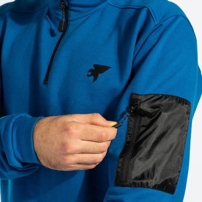 sweatshirt beta Joma mavi erkekler 0RJD919