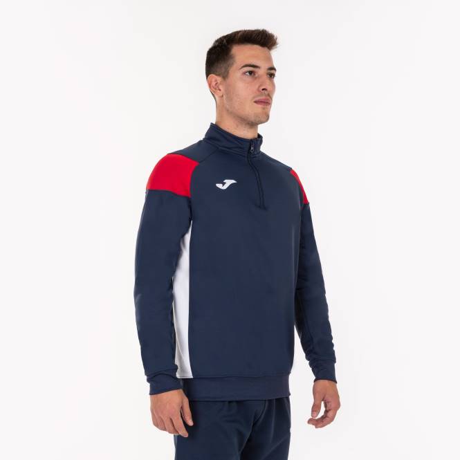 sweatshirt ekibi iii Joma lacivert kırmızı beyaz erkekler 0RJD532