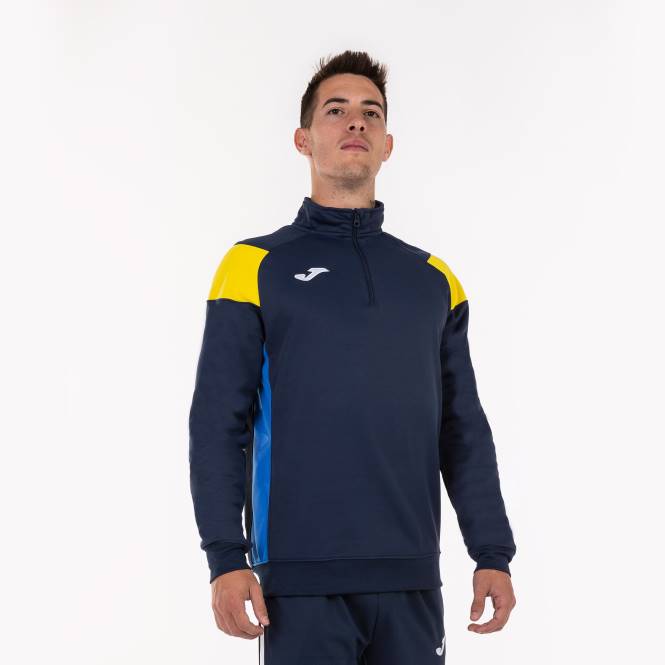 sweatshirt ekibi iii Joma lacivert sarı kraliyet mavisi erkekler 0RJD4081