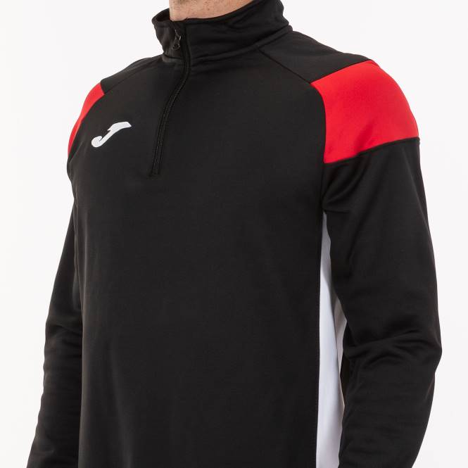 sweatshirt ekibi iii Joma siyah kırmızı beyaz erkekler 0RJD4491