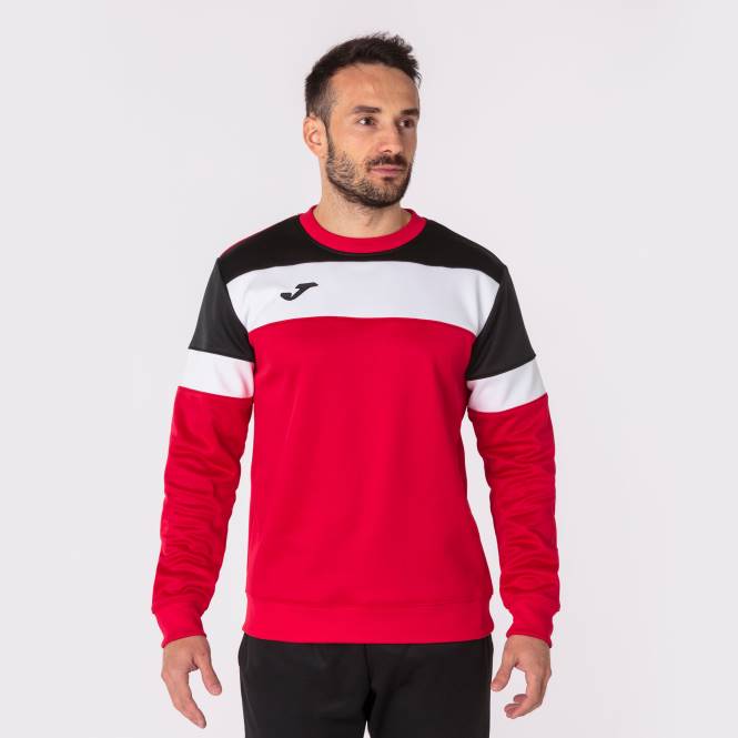 sweatshirt ekip iv Joma kırmızı siyah beyaz erkekler 0RJD4158