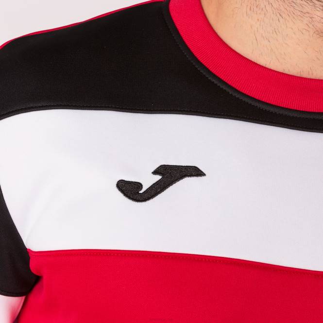 sweatshirt ekip iv Joma kırmızı siyah beyaz erkekler 0RJD4158