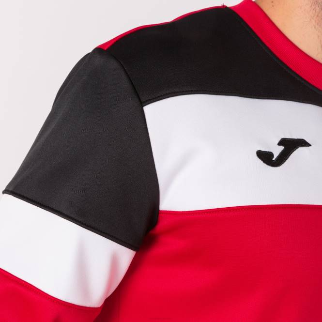 sweatshirt ekip iv Joma kırmızı siyah beyaz erkekler 0RJD4158