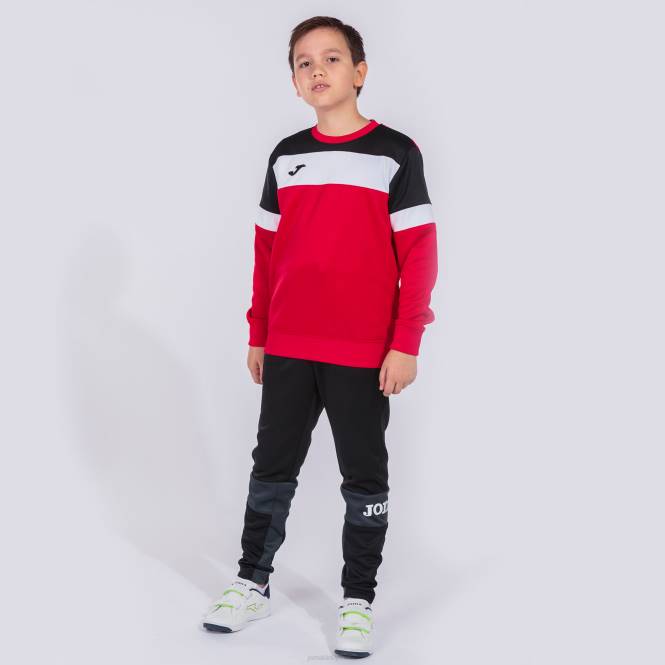 sweatshirt ekip iv Joma kırmızı siyah beyaz erkekler 0RJD4158