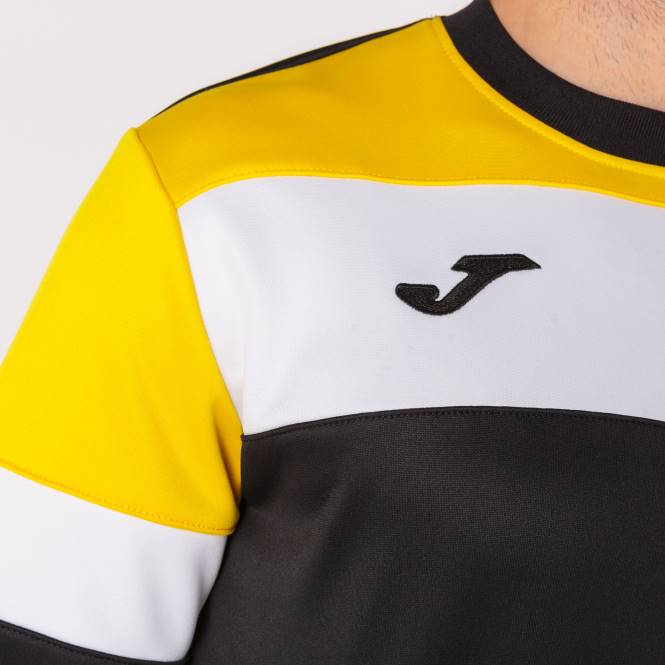 sweatshirt ekip iv Joma siyah sarı beyaz erkekler 0RJD335