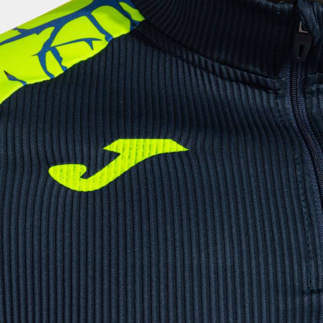 sweatshirt elit ix Joma lacivert floresan sarı erkekler 0RJD4223