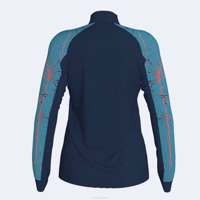 sweatshirt elit ix Joma lacivert turkuaz kadınlar 0RJD4002