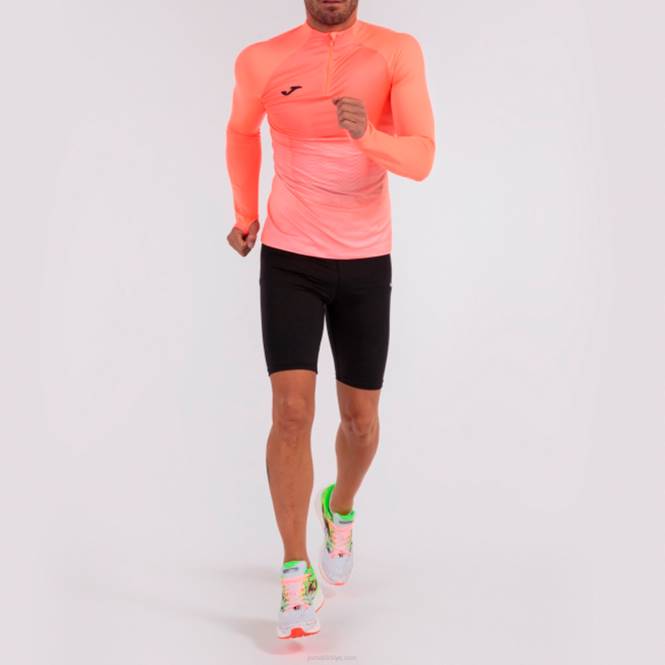 sweatshirt elit vii Joma floresan mercan beyazı erkekler 0RJD1305