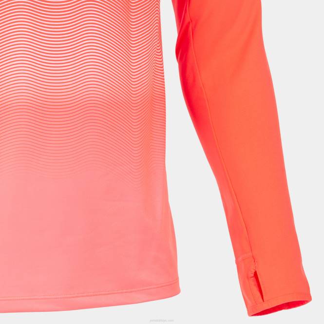 sweatshirt elit vii Joma floresan mercan beyazı erkekler 0RJD1305