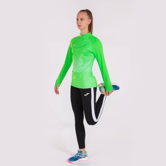 sweatshirt elit vii Joma floresan yeşil beyaz kadınlar 0RJD2255