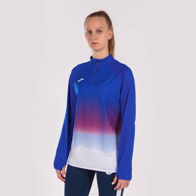 sweatshirt elit vii Joma kraliyet mavisi beyaz kırmızı kadınlar 0RJD3627