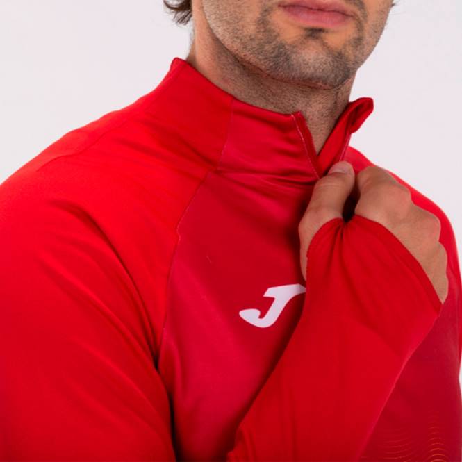 sweatshirt elit vii Joma kırmızı beyaz sarı erkekler 0RJD3140