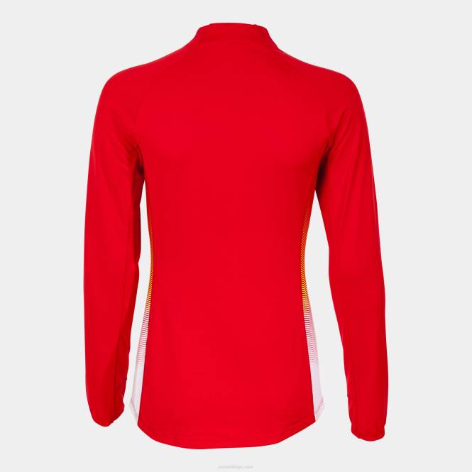 sweatshirt elit vii Joma kırmızı beyaz sarı kadınlar 0RJD4024