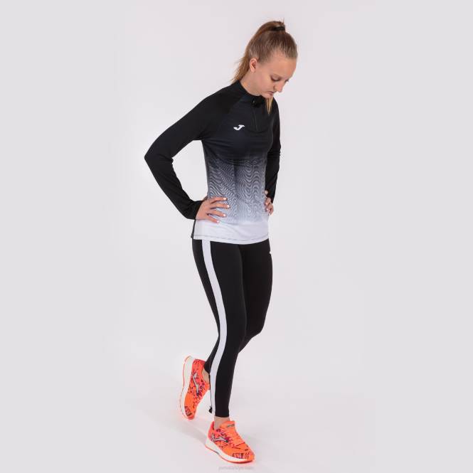 sweatshirt elit vii Joma siyah beyaz gri kadınlar 0RJD3979