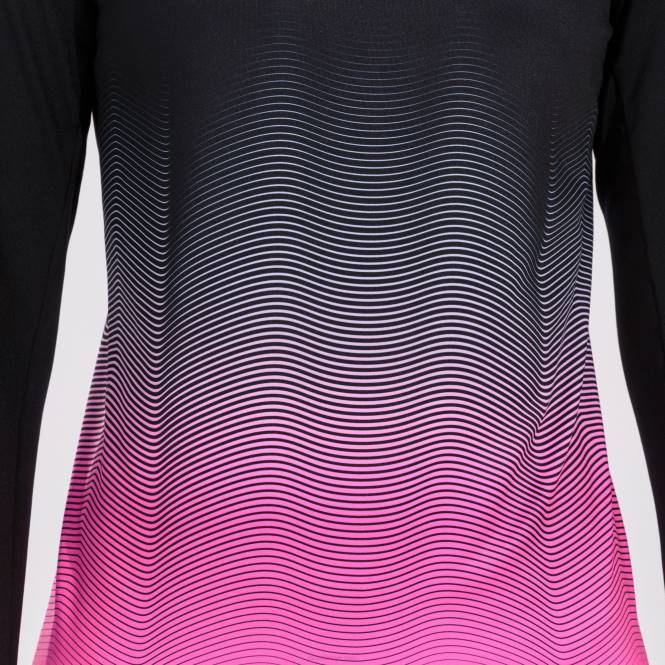 sweatshirt elit vii Joma siyah floresan pembe beyaz kadınlar 0RJD3762