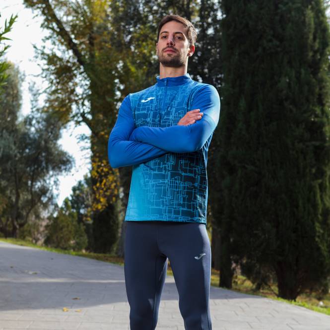 sweatshirt elit viii Joma Kraliyet mavisi erkekler 0RJD1037