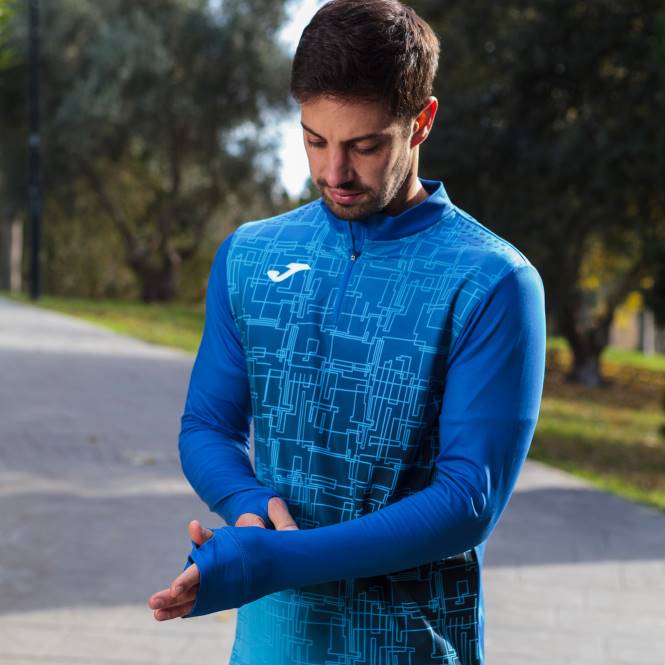 sweatshirt elit viii Joma Kraliyet mavisi erkekler 0RJD1037