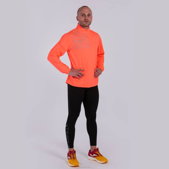 sweatshirt elit viii Joma floresan mercan erkekler 0RJD358