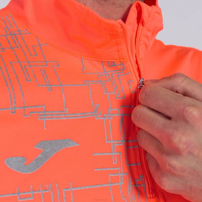 sweatshirt elit viii Joma floresan mercan erkekler 0RJD358