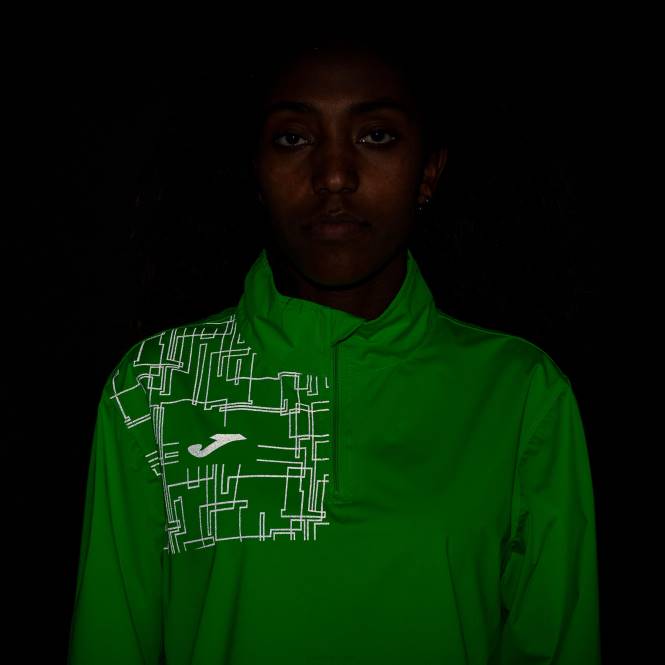 sweatshirt elit viii Joma floresan yeşil kadınlar 0RJD3731