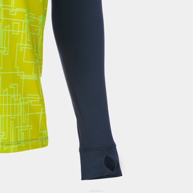 sweatshirt elit viii Joma lacivert floresan sarı erkekler 0RJD2837