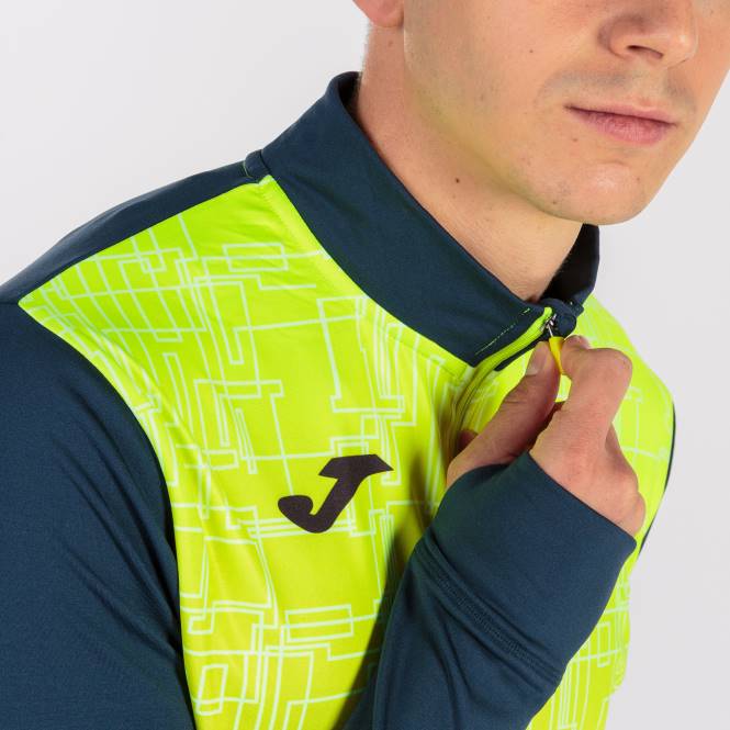 sweatshirt elit viii Joma lacivert floresan sarı erkekler 0RJD2837