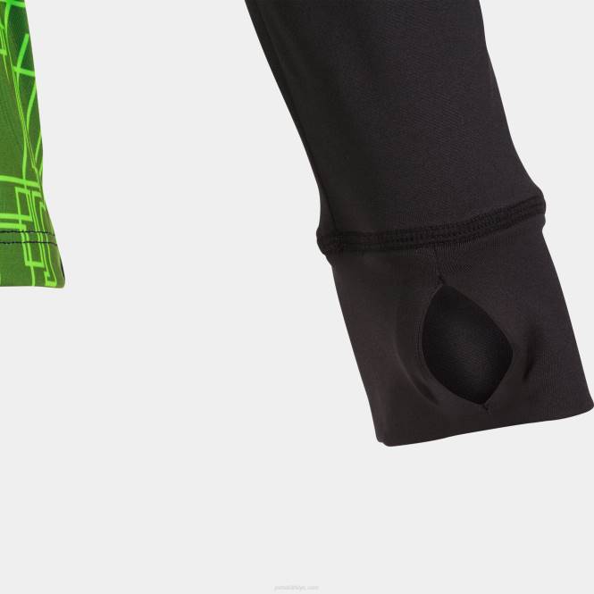 sweatshirt elit viii Joma siyah floresan yeşil erkekler 0RJD3025