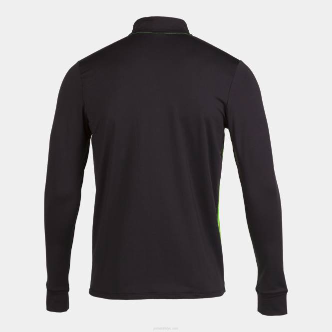 sweatshirt elit viii Joma siyah floresan yeşil erkekler 0RJD3025
