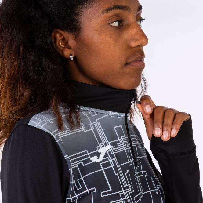 sweatshirt elit viii Joma siyah kadınlar 0RJD2466