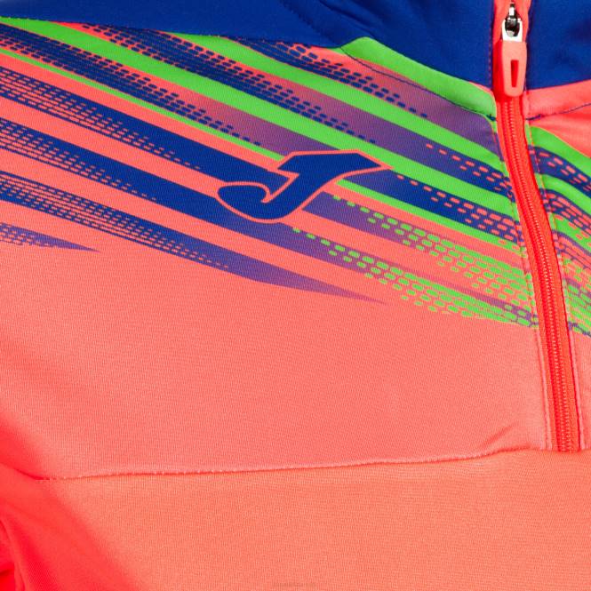 sweatshirt elit x Joma floresan mercan kraliyet mavisi kadınlar 0RJD2020