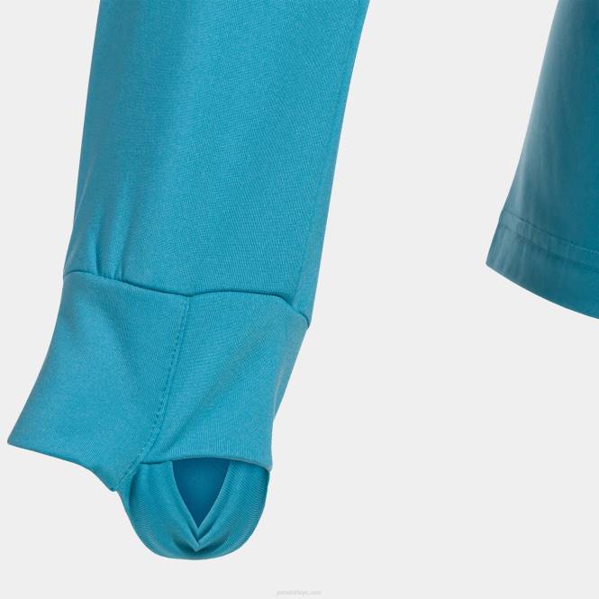 sweatshirt elit x Joma floresan turkuaz siyah kadınlar 0RJD2131