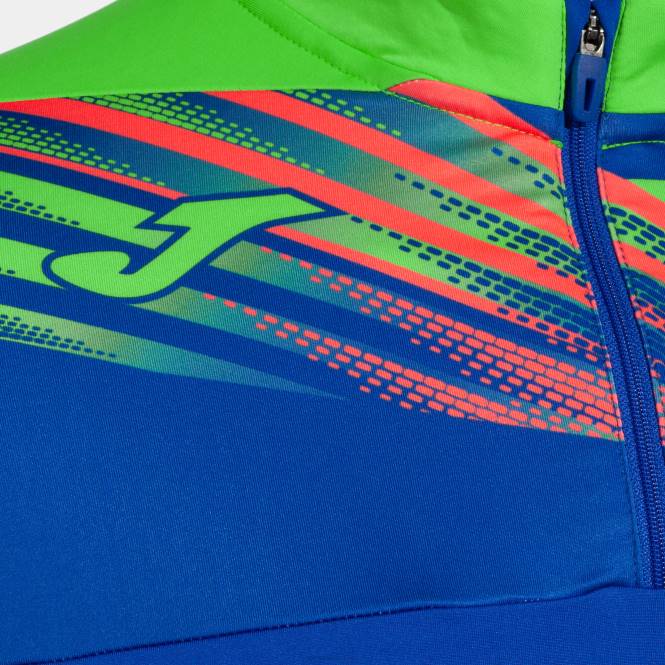 sweatshirt elit x Joma kraliyet mavisi floresan yeşili erkekler 0RJD1147