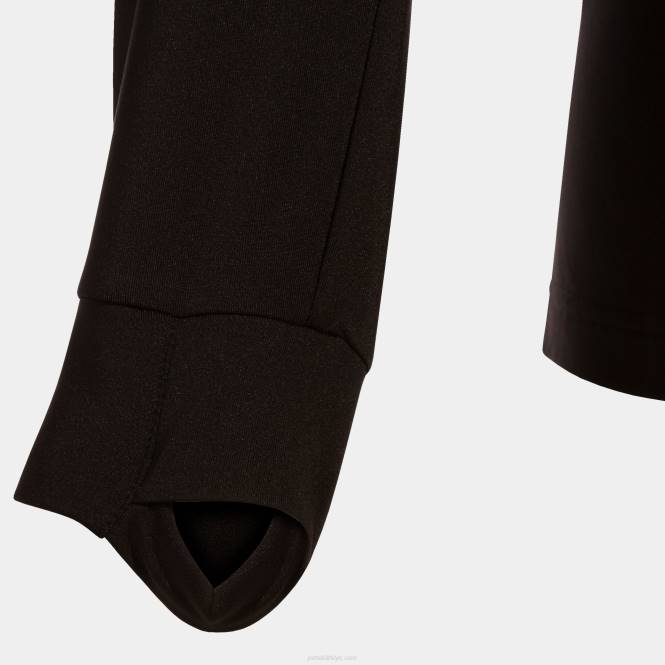 sweatshirt elit x Joma siyah floresan sarı kadınlar 0RJD2407