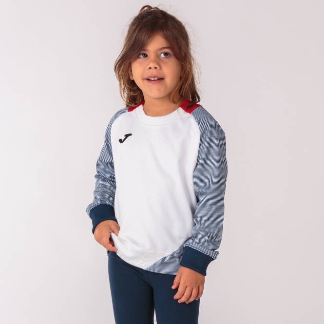sweatshirt essential ii Joma beyaz lacivert kırmızı erkekler 0RJD1292